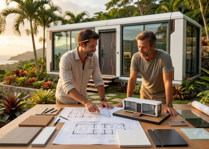 Expat and designer planning a Woodstock Microhome in Costa Rica.